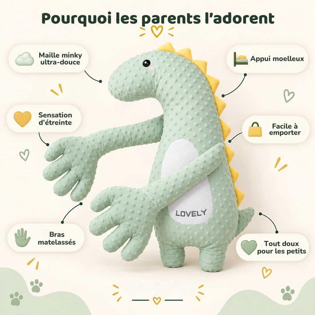 Doudou Bébé | Câlin Maternel Rassurant