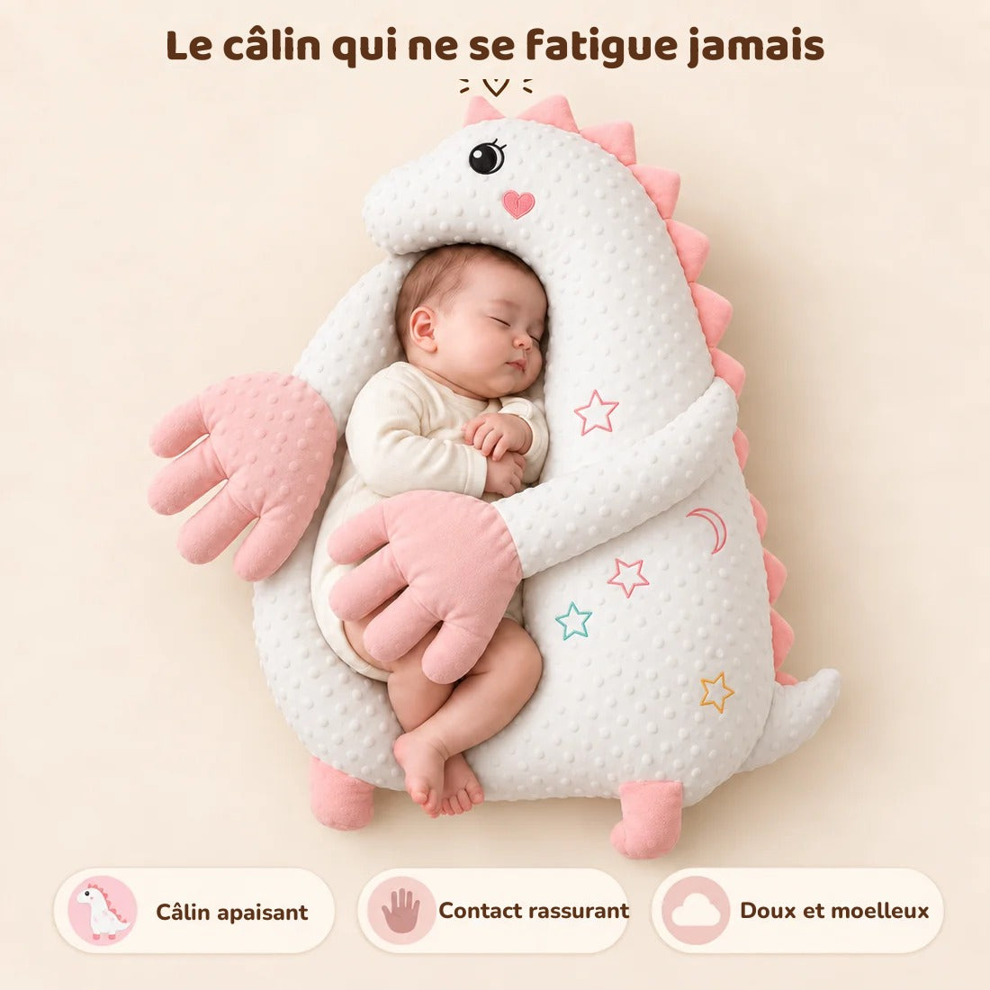 Doudou Bébé | Câlin Maternel Rassurant